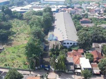 Jual pabrik di Curug Tangerang dekat dengan tol Bitung