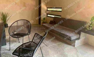 Departamento en renta equipado y amueblado , en Santa Rita Cholul, Mérida Yucatán