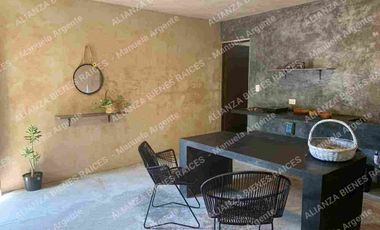 Departamento en renta equipado y amueblado , en Santa Rita Cholul, Mérida Yucatán