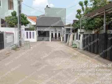 Rumah Gayung Kebonsari 1 Lantai Dijual Siap Huni