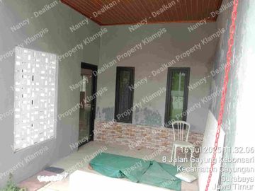 Rumah Gayung Kebonsari 1 Lantai Dijual Siap Huni