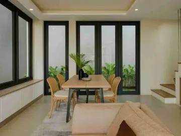 Dijual rumah baru murah 599 jt an 2 lantai di kav PLN jakamulya dekat pekayon cikunir Galaxy