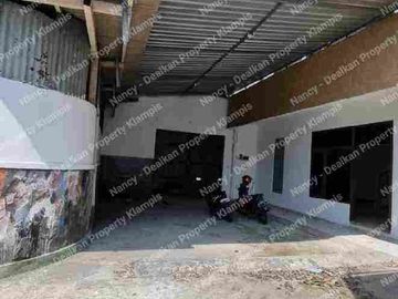 Gudang+Rumah 2in1 dijual/disewakan siap huni