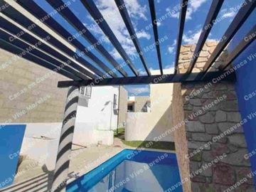 CASA NUEVA EN RENTA EN CONDOMINIO 6 CASAS CENTRO SUR DE CUERNA