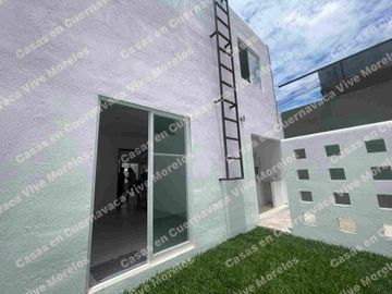 CASA NUEVA EN RENTA EN CONDOMINIO 6 CASAS CENTRO SUR DE CUERNA