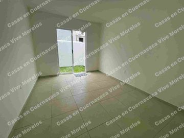 CASA NUEVA EN RENTA EN CONDOMINIO 6 CASAS CENTRO SUR DE CUERNA