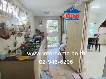 2-storey twin house, 37.8 sq m, Supalai Garden Ville Village, Tiwanon-Pathum Thani, opposite Awake Market, Highway 307, Pathum Thani Road 3111, Mueang