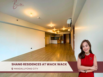 For sale: 2BR Shang Residences at Wack Wack. Golf course facing condo in Mandaluyong with world-class amenities.