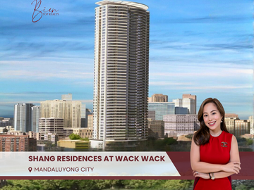Shang Residences at Wack Wack Mandaluyong City | 2BR Condo for Sale Facing Golf Course