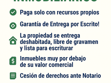 Casa de Remate Bancario con Garantía de Entrega en CDMX