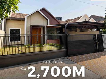 Jual Rumah Baru 1 Lantai Siap Huni BSD Kencana Loka, St