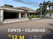 RUMAH MEWAH DALAM CLUSTER HARGA MURAH DI TELADAN CIPETE