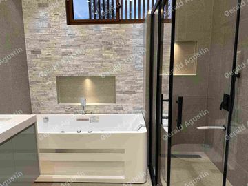 Brand New Corner House and Lot with pool For Sale near Angeles Toll Exit via NLEX, Landers and Marquee Mall