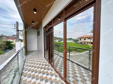 Brand New Corner House and Lot with pool For Sale near Angeles Toll Exit via NLEX, Landers and Marquee Mall