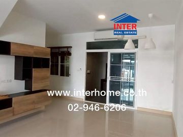 2-storey townhouse, 18.5 sq m., Q District Village, Suksawat 76, Soi Suksawat 76, Suksawat Road, Suksawat Road Soi 76, Phra Pradaeng, Samut Prakan