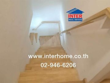 2-storey townhouse, 18.5 sq m., Q District Village, Suksawat 76, Soi Suksawat 76, Suksawat Road, Suksawat Road Soi 76, Phra Pradaeng, Samut Prakan