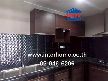 2-storey townhouse, 18.5 sq m., Q District Village, Suksawat 76, Soi Suksawat 76, Suksawat Road, Suksawat Road Soi 76, Phra Pradaeng, Samut Prakan