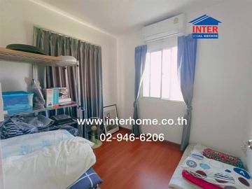 2-storey twin house, 35.1 sq m., Lalin Town Village, Lancio Krip, Ring Road - Lam Luk Ka, Khlong 6, Soi Thesaban 9, Lam Luk Ka Road, Lam Luk Ka Thesab