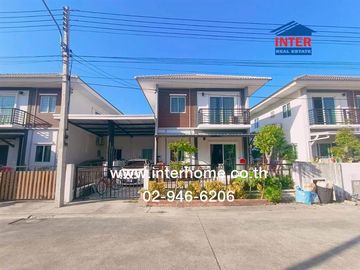 2-storey twin house, 35.1 sq m., Lalin Town Village, Lancio Krip, Ring Road - Lam Luk Ka, Khlong 6, Soi Thesaban 9, Lam Luk Ka Road, Lam Luk Ka Thesab
