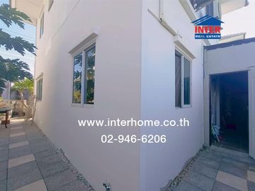 2-storey twin house, 35.1 sq m., Lalin Town Village, Lancio Krip, Ring Road - Lam Luk Ka, Khlong 6, Soi Thesaban 9, Lam Luk Ka Road, Lam Luk Ka Thesab