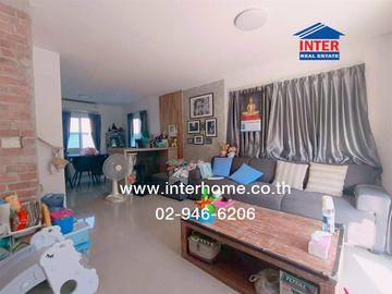 2-storey twin house, 35.1 sq m., Lalin Town Village, Lancio Krip, Ring Road - Lam Luk Ka, Khlong 6, Soi Thesaban 9, Lam Luk Ka Road, Lam Luk Ka Thesab