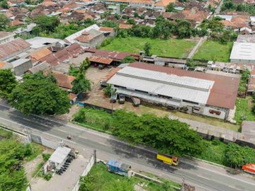 Tanah Dan Bangunan Cocok Untuk Gudang Dan Pabrik Di Jalan Diponegoro, Klaten Utara