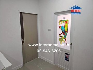 Two-story detached house, 45 sq.wa., Supasarn Village, Lam Luk Ka Khlong 4, near AC Market, Lam Luk Ka Khlong 4, Phahonyothin Road, Lam Luk Ka Road, L