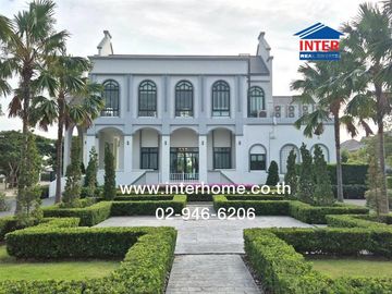 Two-story detached house, 72.5 sq.w., Grand Sivarom Village, Sukhumvit-Bang Pu, near Bang Pu Industrial Estate and Bang Pu Beach Resort, Samut Prakan.