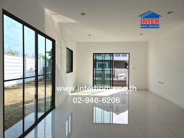 Two-story detached house, 72.5 sq.w., Grand Sivarom Village, Sukhumvit-Bang Pu, near Bang Pu Industrial Estate and Bang Pu Beach Resort, Samut Prakan.