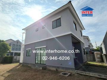 Two-story detached house, 72.5 sq.w., Grand Sivarom Village, Sukhumvit-Bang Pu, near Bang Pu Industrial Estate and Bang Pu Beach Resort, Samut Prakan.