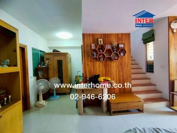 Two-story townhome, 26.2 sq.wah, Pruksa 113 Village, Bangkok-Pathum Thani Road, Soi Wat Phraifa, Bangkok-Pathum Thani Road, Ratchaphruek Road, Mueang
