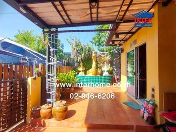 Two-story townhome, 26.2 sq.wah, Pruksa 113 Village, Bangkok-Pathum Thani Road, Soi Wat Phraifa, Bangkok-Pathum Thani Road, Ratchaphruek Road, Mueang