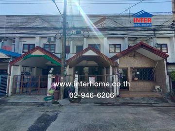 Two-story townhouse, 16 sq.wa., Sriwimolville Village, Sai Mai 74, near Sai Mai Avenue, Soi Sai Mai 74, Sai Mai Road, Phahonyothin Road, Sukhumvit 5 R