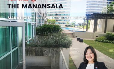 FOR SALE: The Manansala – Rockwell, Makati City 1 Bedroom Condominium (Direct Buyers Only) One Rockwell, Joya Lofts and Towers, Rizal Tower, Luna Gard