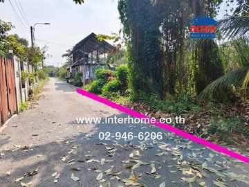 Vacant land, 200 sq.wa. (approximately 800 sq.m.), located on Soi Phuean Kan, Metropolitan Waterworks Authority Road, Nonthaburi Rural Highway 3087, B