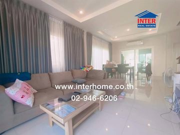 Two-story detached house, 61.4 sq.wah, Supalai Pride Bangna-Ladkrabang Village, Soi Ladkrabang 54, Ladkrabang Road, Luang Phaeng Road, Bang Sao Thong,
