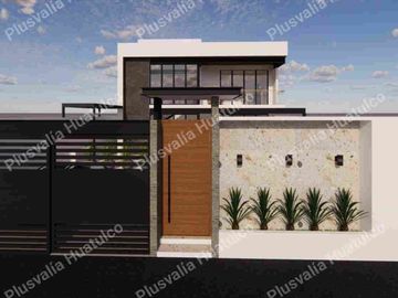 CASA EN OBRA NEGRA, BAHÍAS DE HUATULCO