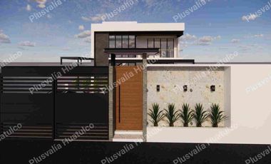 CASA EN OBRA NEGRA, BAHÍAS DE HUATULCO