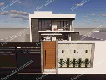 CASA EN OBRA NEGRA, BAHÍAS DE HUATULCO