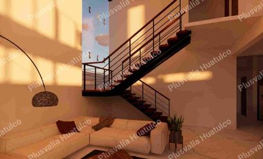 CASA EN OBRA NEGRA, BAHÍAS DE HUATULCO