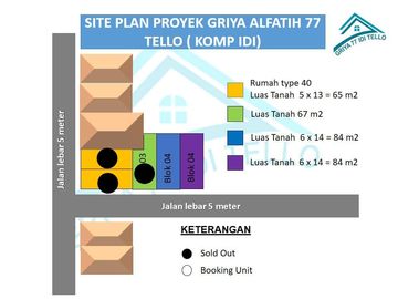 Sisa 2  Unit, Rumah 1 lt persiapan 2 lt hanya 12 menit dari Mall MP