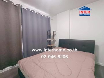 30.07 sq.m. condominium at D Condo Campus Resort Rangsit, near Thammasat University Rangsit, Phahonyothin Road, Khlong Luang Road, Khlong Luang, Pathu