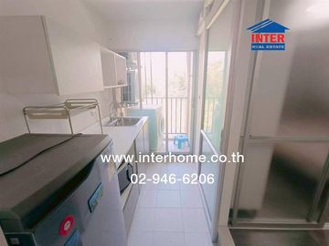 30.07 sq.m. condominium at D Condo Campus Resort Rangsit, near Thammasat University Rangsit, Phahonyothin Road, Khlong Luang Road, Khlong Luang, Pathu