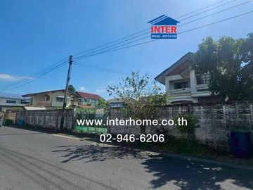 Two-story house with land, 198 square wah, located in Km. 24 Village, Soi Phaholyothin 54/1, Intersection 7, Phaholyothin Road, Chanthanubeksa Road, S