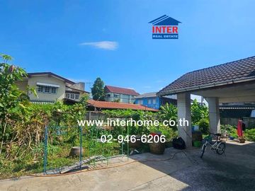 Two-story house with land, 198 square wah, located in Km. 24 Village, Soi Phaholyothin 54/1, Intersection 7, Phaholyothin Road, Chanthanubeksa Road, S