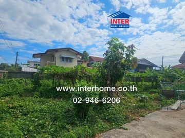 Two-story house with land, 198 square wah, located in Km. 24 Village, Soi Phaholyothin 54/1, Intersection 7, Phaholyothin Road, Chanthanubeksa Road, S