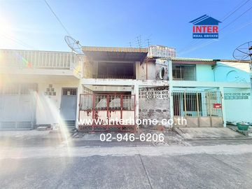Two-story townhouse, 20 sq.wa., Supawan 1 Village, Soi Phetkasem 2, Intersection 2, Phetkasem Road, Kanchanaphisek Road, Phasi Charoen District, Bangk