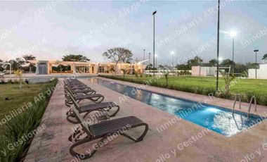 Lote en Venta de 420m2 en Privada Residencial Blanca Resodencial Alta Plusvalia al Norte de Merida, Yucatan