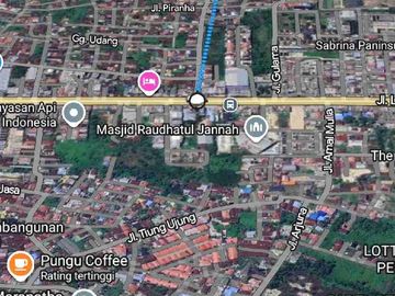 Tanah di kota jl Todak Nangka Pekanbaru