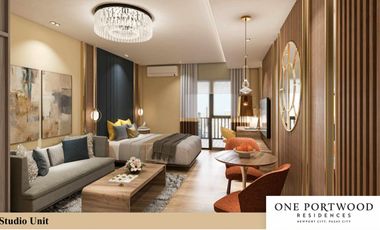 One Portwood Residences Studio unit for Sale in Pasay City